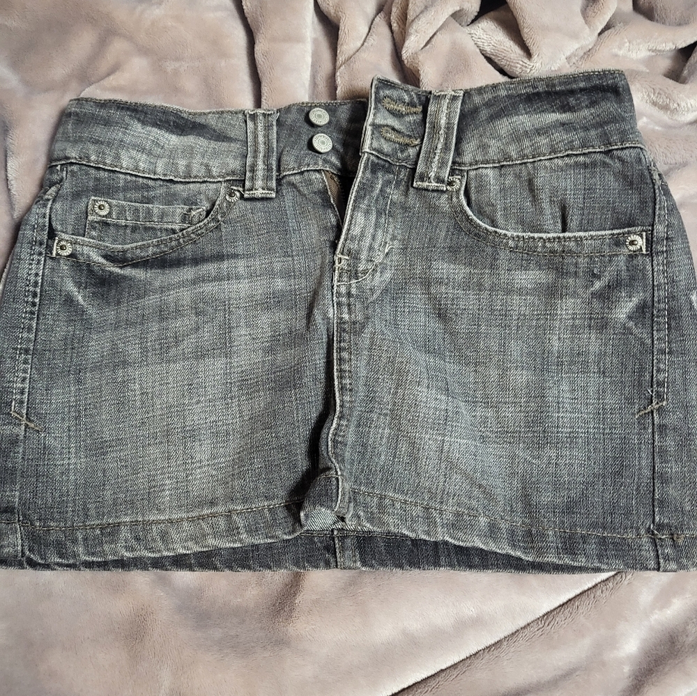 Aeropostal Jean Skirt